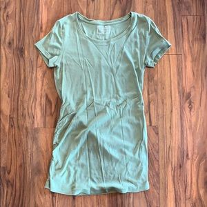 Motherhood maternity green top.